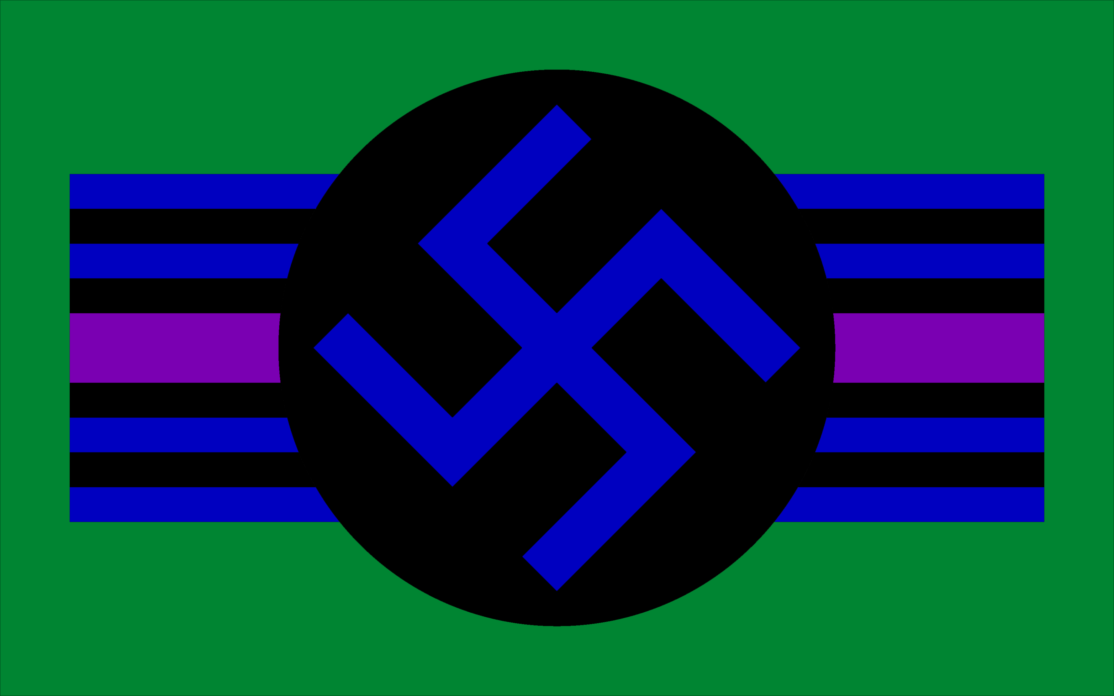 Free World Alliance Flag, Viacad Empire Flag